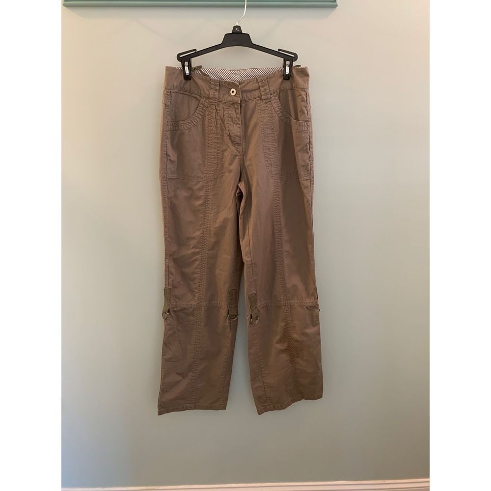 Port Louis Womens 8 Green Pants or Capris Comfort Hiking  Casual Work